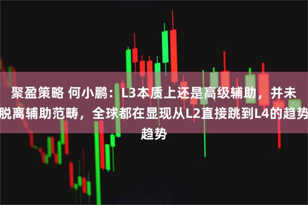 聚盈策略 何小鹏：L3本质上还是高级辅助，并未脱离辅助范畴，全球都在显现从L2直接跳到L4的趋势